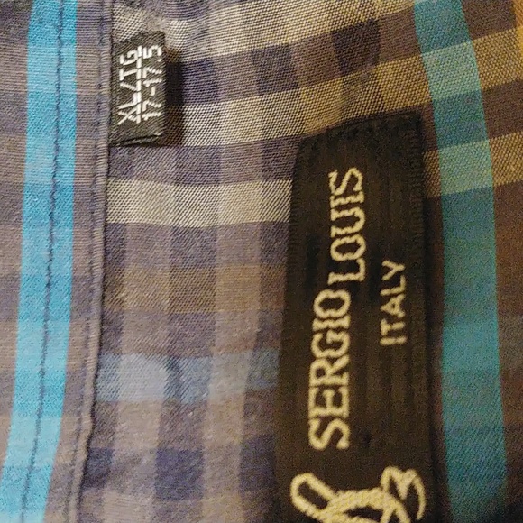 Sergio Louis men's XL dress shirt - Picture 2 of 4
